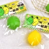Fluid Lemon Kneading Fun Slow Rebound Toy Creative Super sticky pvc Bag Fruit Simulation Stress-relieving Toy Kneading Fun details Picture